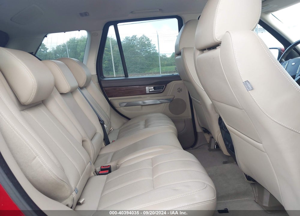 2013 LAND ROVER RANGE ROVER SPORT SUPERCHARGED VIN: SALSH2E46DA807141