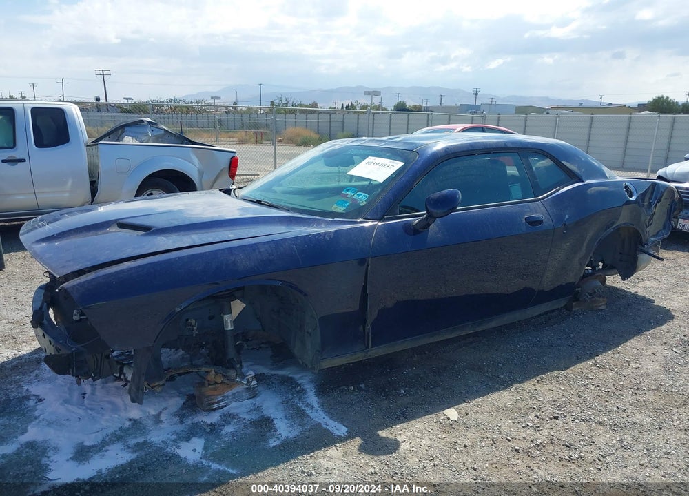 2016 DODGE CHALLENGER SXT VIN: 2C3CDZAG8GH354201