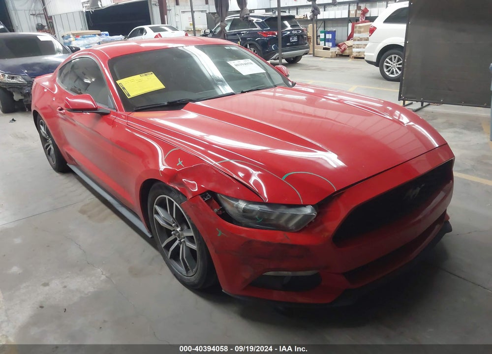 2015 FORD MUSTANG ECOBOOST VIN: 1FA6P8TH4F5344454