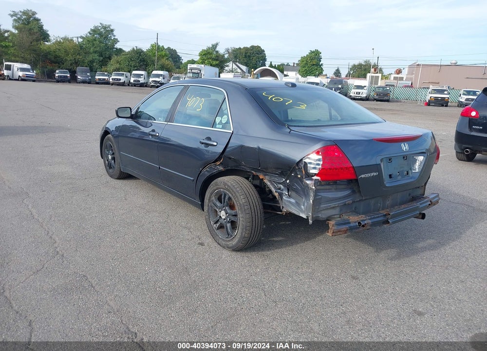 2007 HONDA ACCORD 2.4 EX VIN: 1HGCM56897A119330