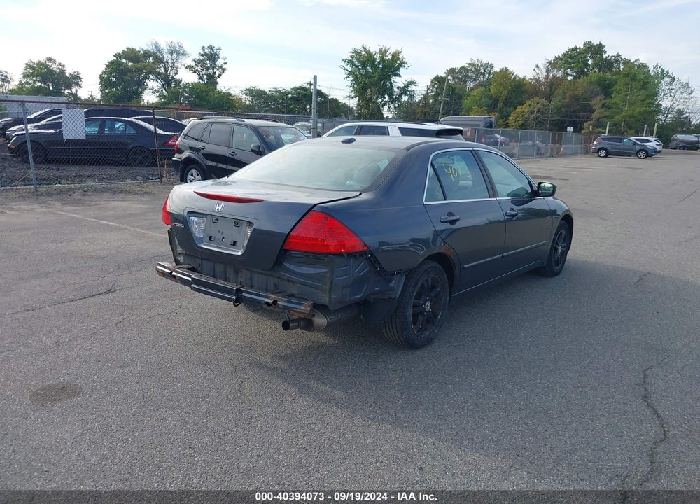 2007 HONDA ACCORD 2.4 EX VIN: 1HGCM56897A119330