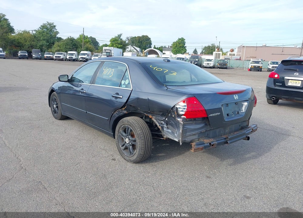 2007 HONDA ACCORD 2.4 EX VIN: 1HGCM56897A119330