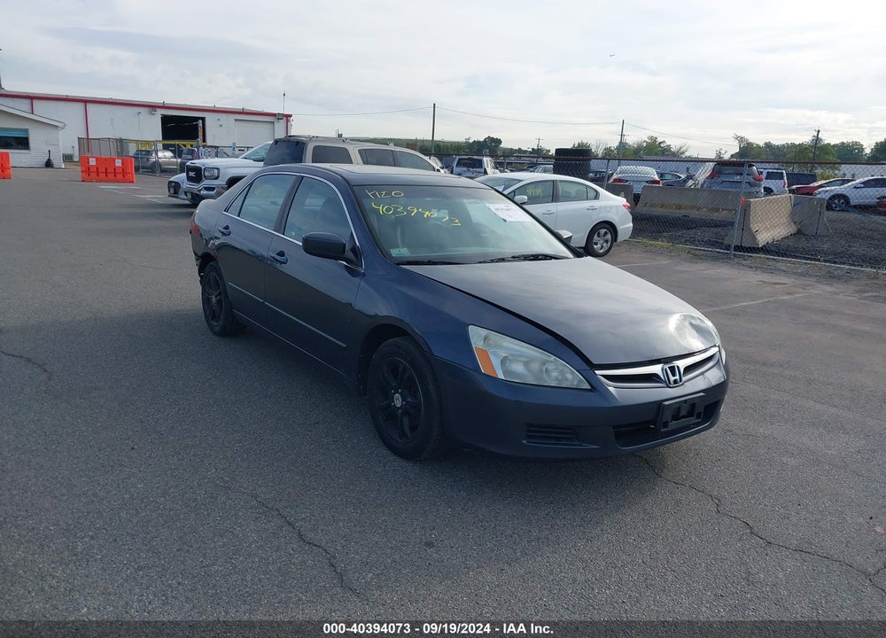 2007 HONDA ACCORD 2.4 EX VIN: 1HGCM56897A119330