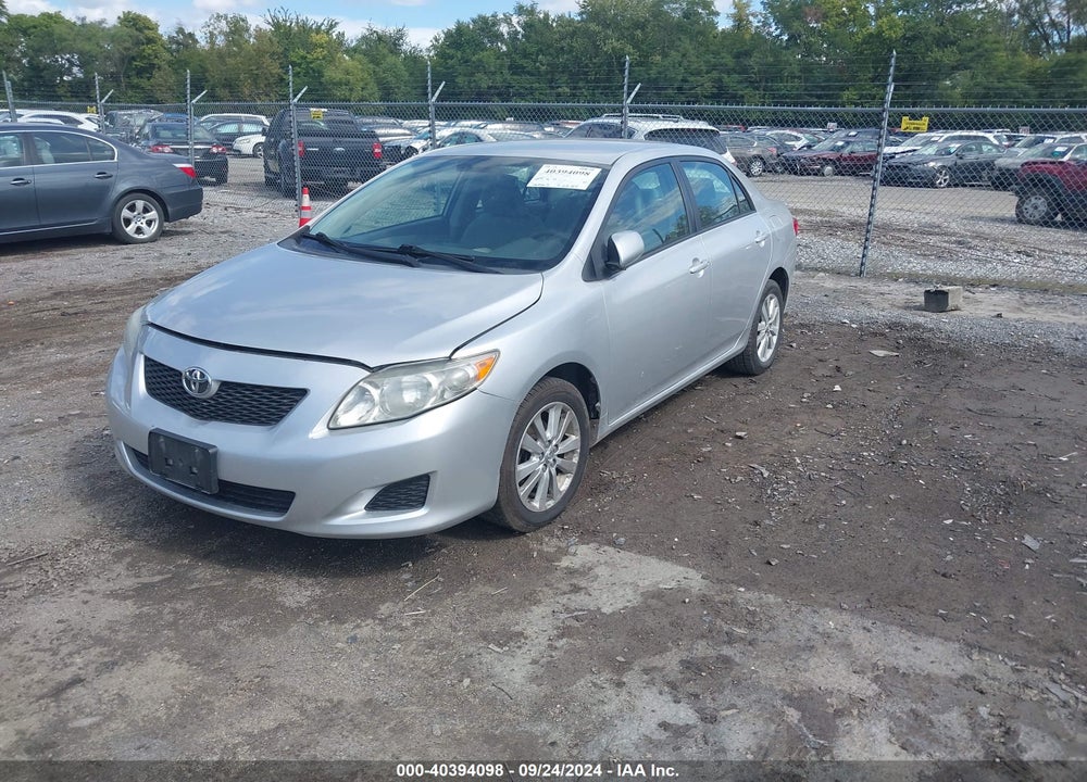 2009 TOYOTA COROLLA XLE VIN: 1NXBU40E79Z091768
