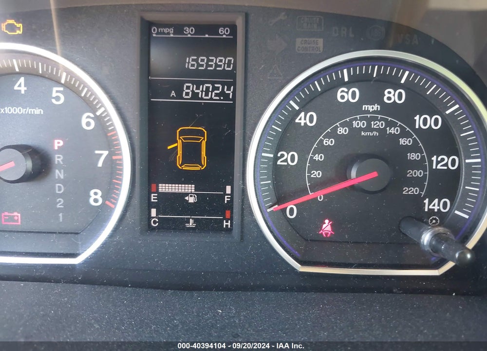 2009 HONDA CR-V LX VIN: JHLRE48319C000411