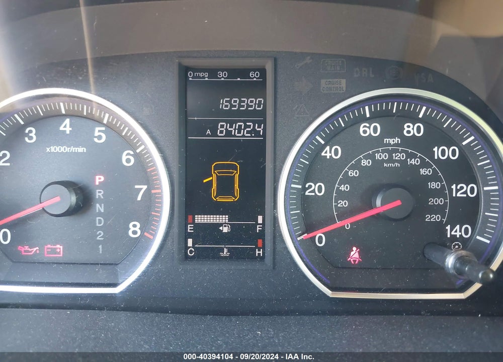 2009 HONDA CR-V LX VIN: JHLRE48319C000411
