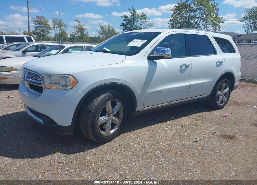 2013 DODGE DURANGO CITADEL VIN: 1C4SDHET5DC579988