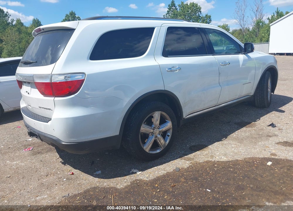 2013 DODGE DURANGO CITADEL VIN: 1C4SDHET5DC579988