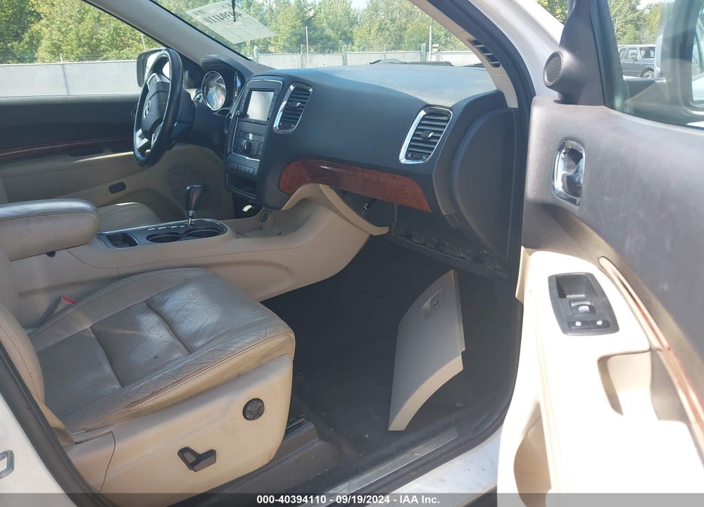 2013 DODGE DURANGO CITADEL VIN: 1C4SDHET5DC579988