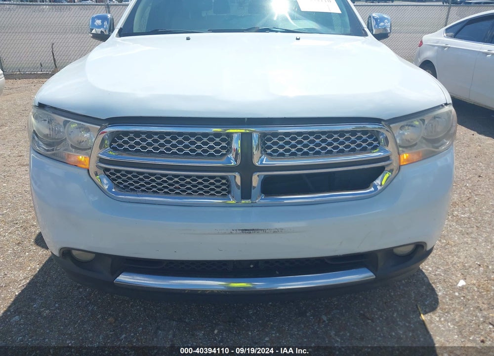 2013 DODGE DURANGO CITADEL VIN: 1C4SDHET5DC579988