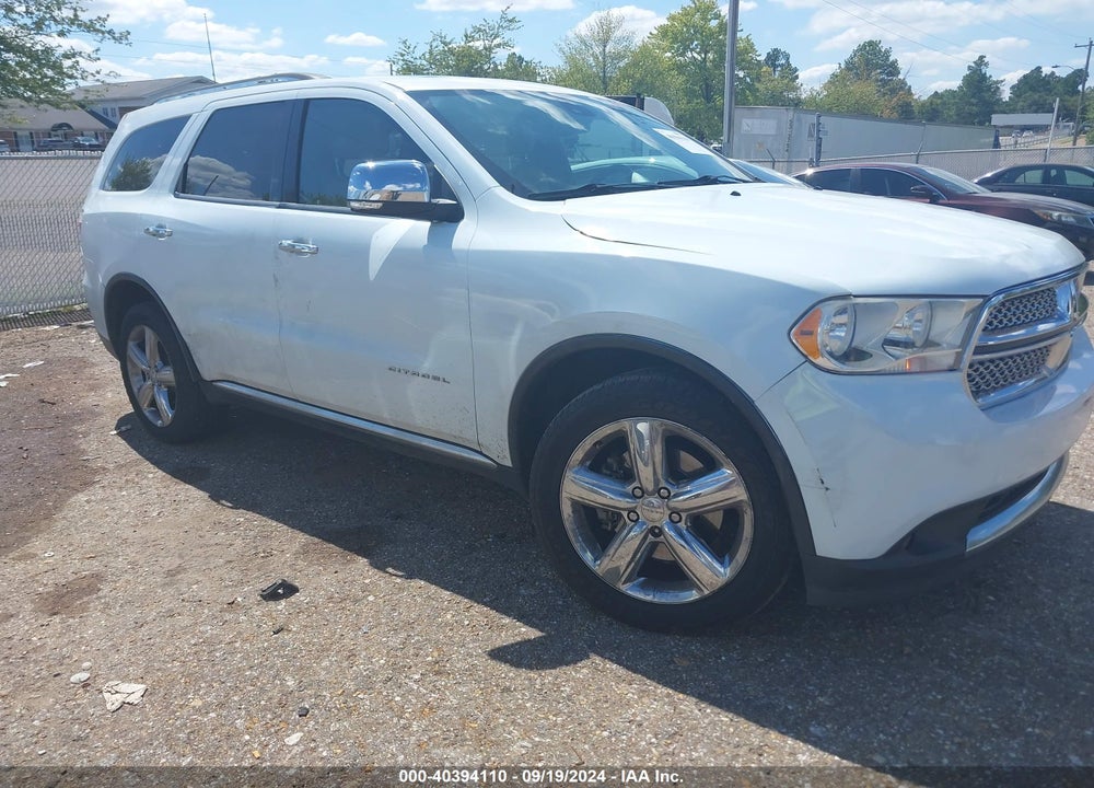 2013 DODGE DURANGO CITADEL VIN: 1C4SDHET5DC579988