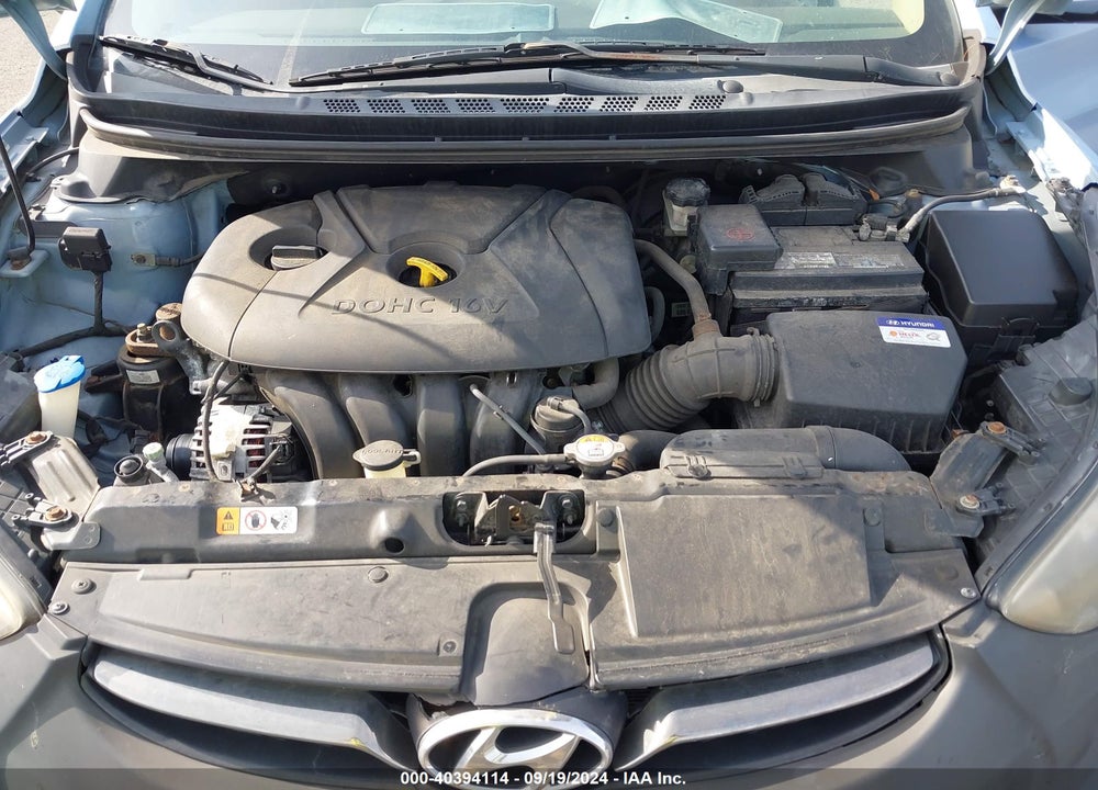 2012 HYUNDAI ELANTRA LIMITED (ULSAN PLANT) VIN: KMHDH4AE2CU310512