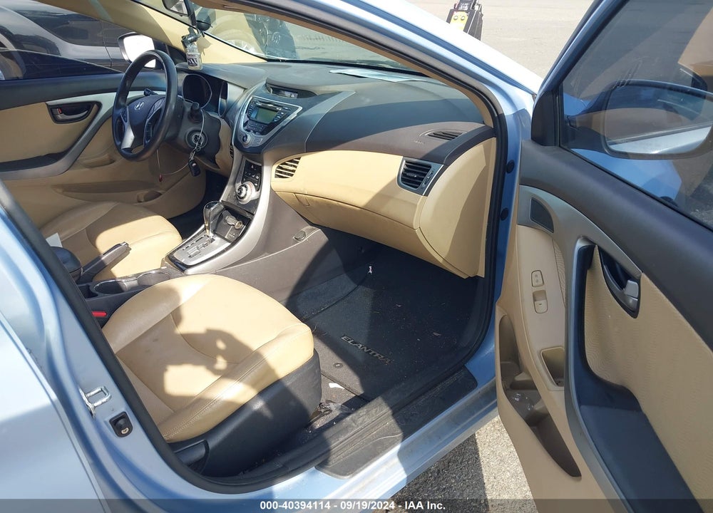 2012 HYUNDAI ELANTRA LIMITED (ULSAN PLANT) VIN: KMHDH4AE2CU310512