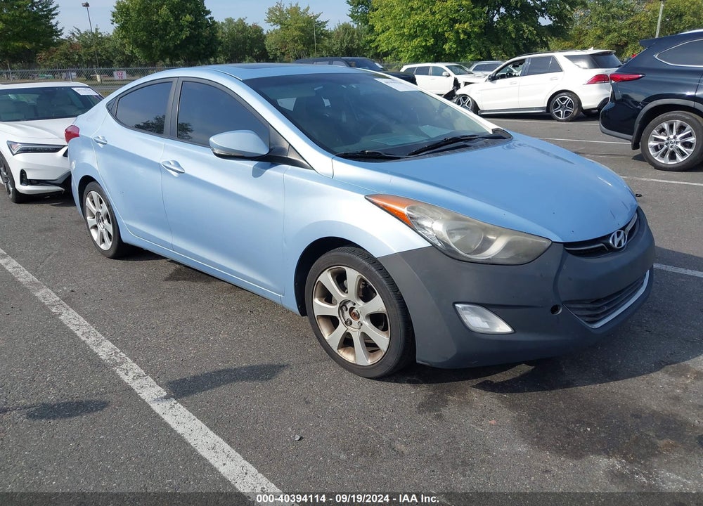 2012 HYUNDAI ELANTRA LIMITED (ULSAN PLANT) VIN: KMHDH4AE2CU310512