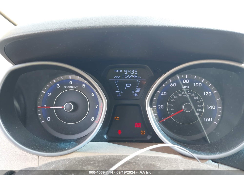 2012 HYUNDAI ELANTRA LIMITED (ULSAN PLANT) VIN: KMHDH4AE2CU310512
