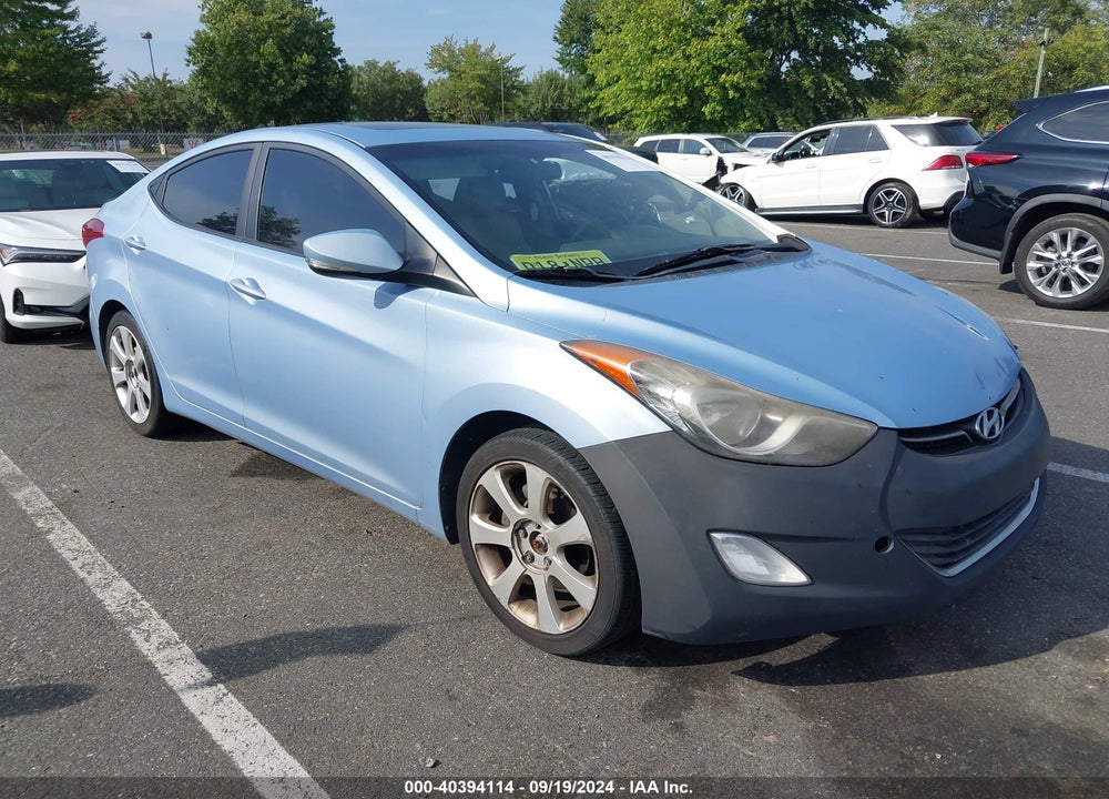 2012 HYUNDAI ELANTRA LIMITED (ULSAN PLANT) VIN: KMHDH4AE2CU310512