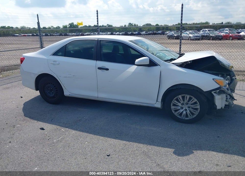 2012 TOYOTA CAMRY LE VIN: 4T4BF1FK6CR214964