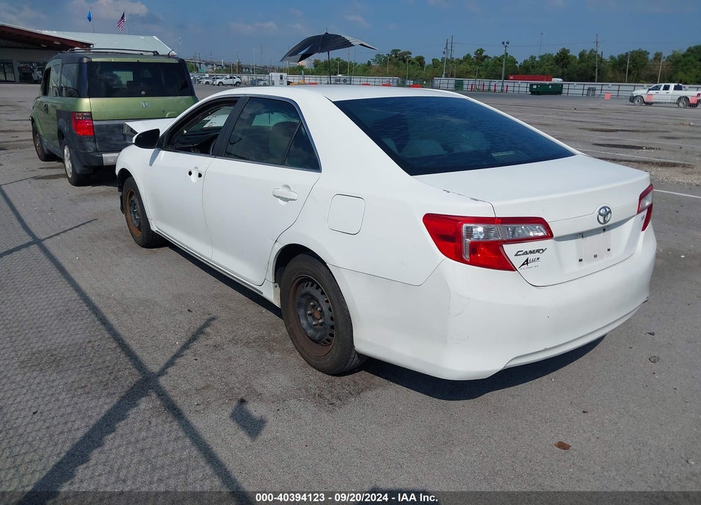 2012 TOYOTA CAMRY LE VIN: 4T4BF1FK6CR214964