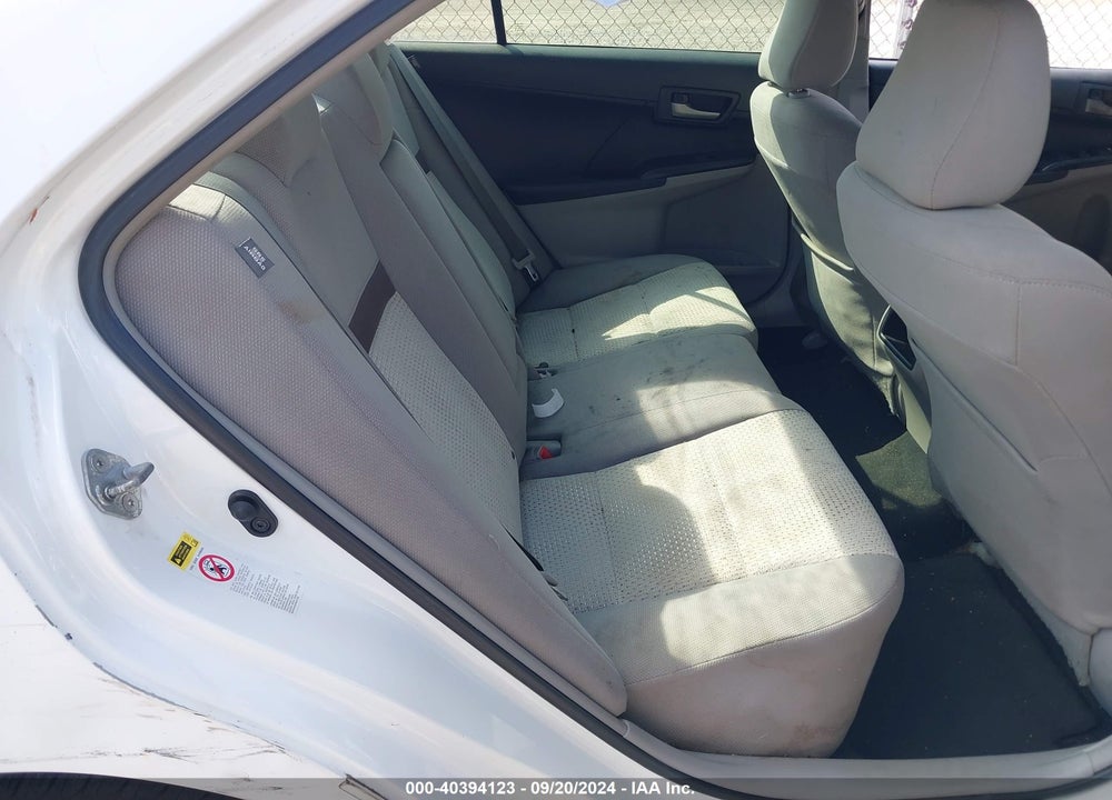 2012 TOYOTA CAMRY LE VIN: 4T4BF1FK6CR214964