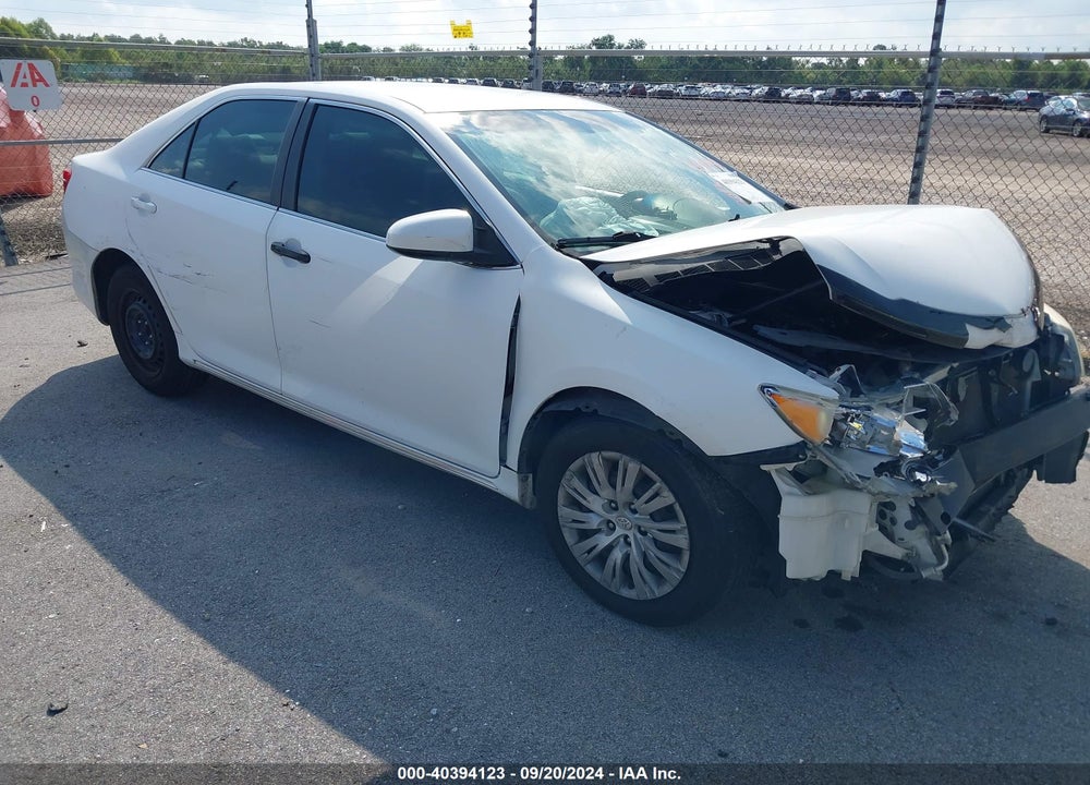 2012 TOYOTA CAMRY LE VIN: 4T4BF1FK6CR214964