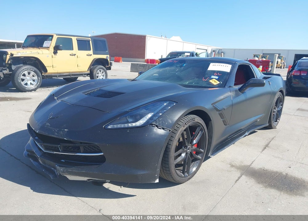 2015 CHEVROLET CORVETTE STINGRAY VIN: 1G1YD2D74F5124075