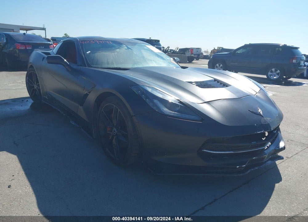 2015 CHEVROLET CORVETTE STINGRAY VIN: 1G1YD2D74F5124075