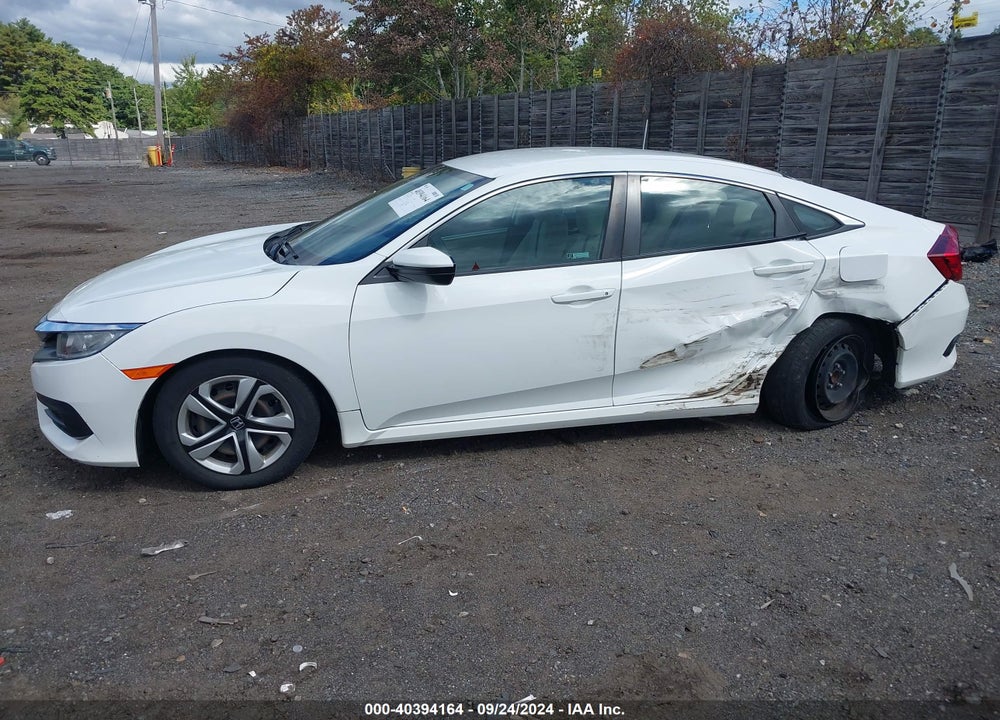 2018 HONDA CIVIC LX VIN: 19XFC2F5XJE204281