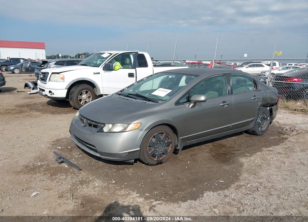 2008 HONDA CIVIC LX VIN: 2HGFA16528H302902