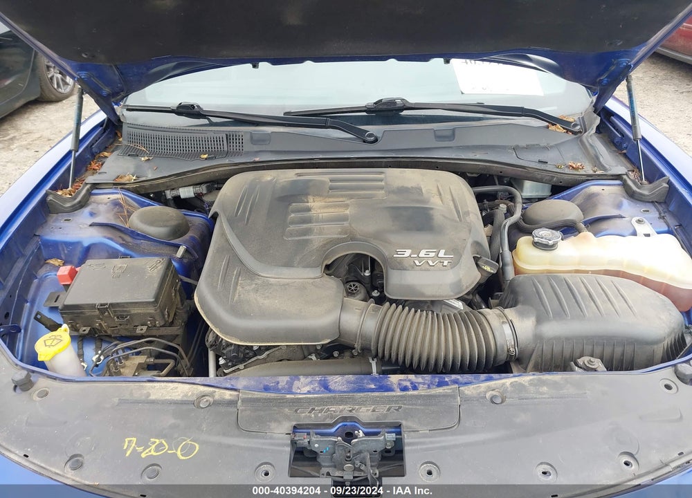 2019 DODGE CHARGER SXT RWD VIN: 2C3CDXBG0KH695569