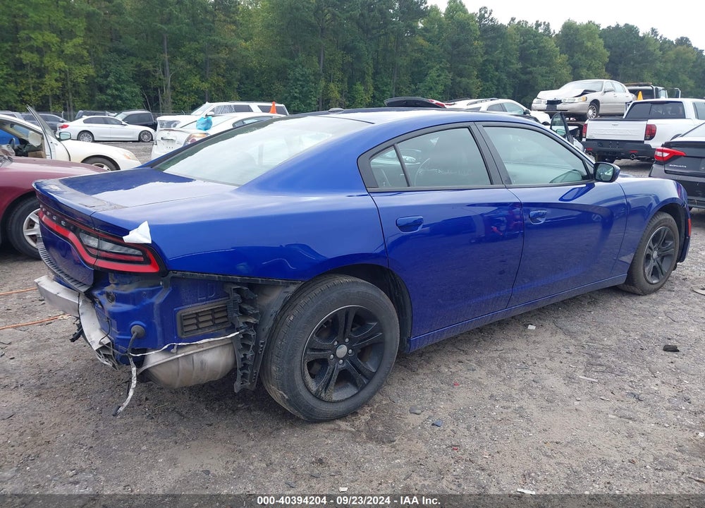 2019 DODGE CHARGER SXT RWD VIN: 2C3CDXBG0KH695569