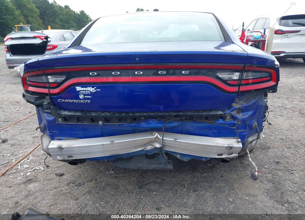 2019 DODGE CHARGER SXT RWD VIN: 2C3CDXBG0KH695569