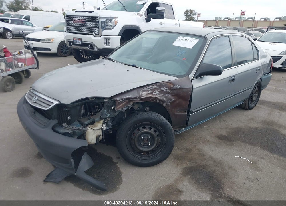 1999 HONDA CIVIC LX VIN: 2HGEJ6674XH566549