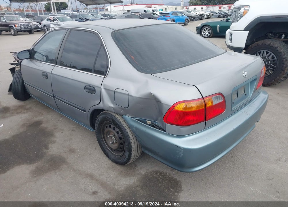 1999 HONDA CIVIC LX VIN: 2HGEJ6674XH566549