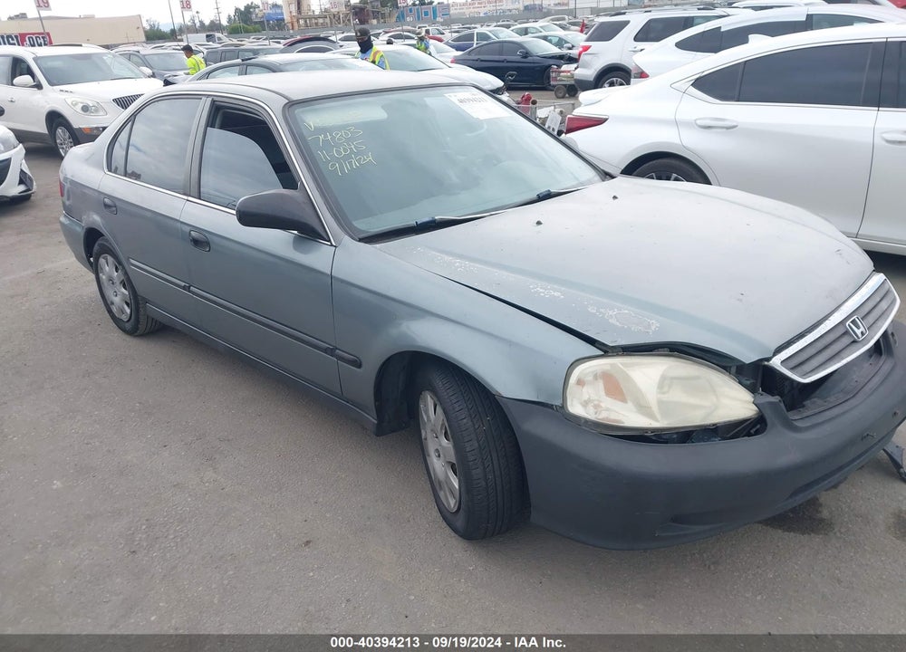 1999 HONDA CIVIC LX VIN: 2HGEJ6674XH566549