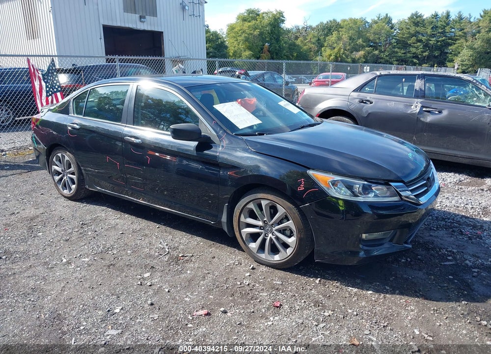 2013 HONDA ACCORD SPORT VIN: 1HGCR2F53DA005714
