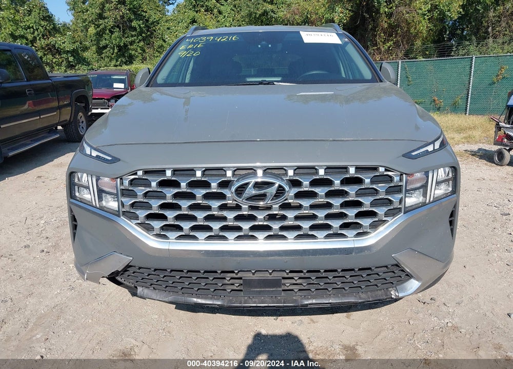 2021 HYUNDAI SANTA FE SEL VIN: 5NMS2DAJ5MH311043