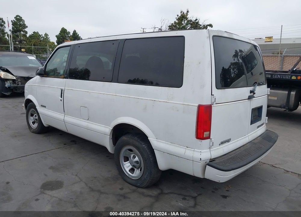 1998 CHEVROLET ASTRO VIN: 1GNDM19W9WB204111