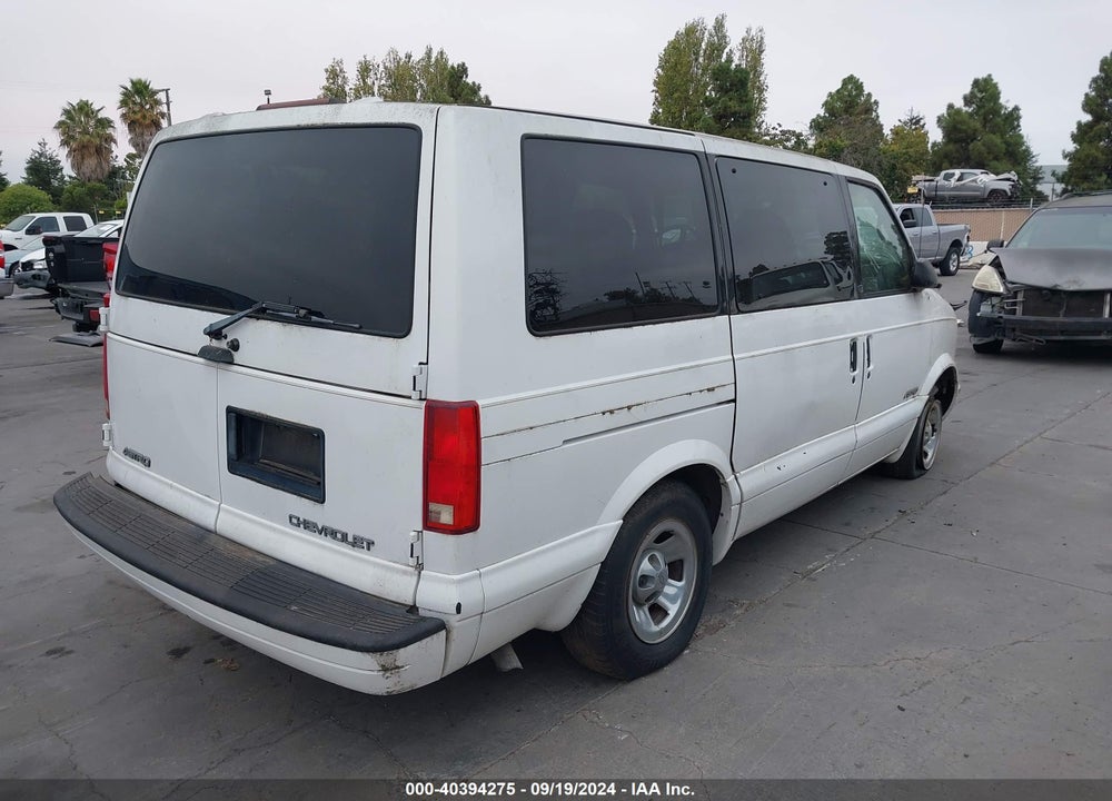 1998 CHEVROLET ASTRO VIN: 1GNDM19W9WB204111
