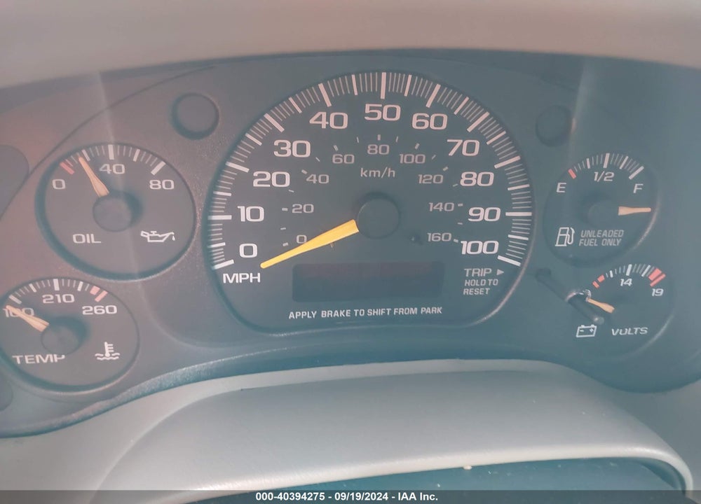 1998 CHEVROLET ASTRO VIN: 1GNDM19W9WB204111