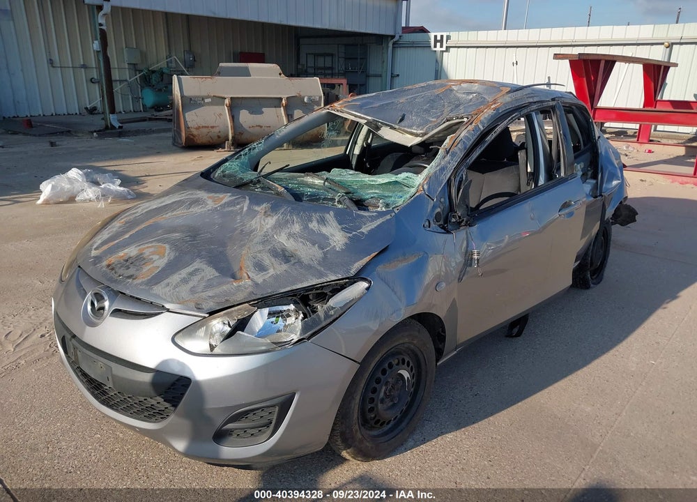 2014 MAZDA 2 SPORT VIN: JM1DE1KYXE0186987