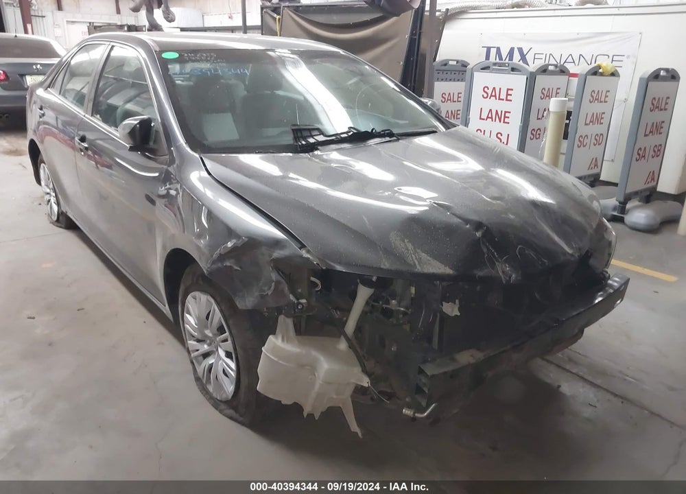 2013 TOYOTA CAMRY LE VIN: 4T4BF1FK0DR277866