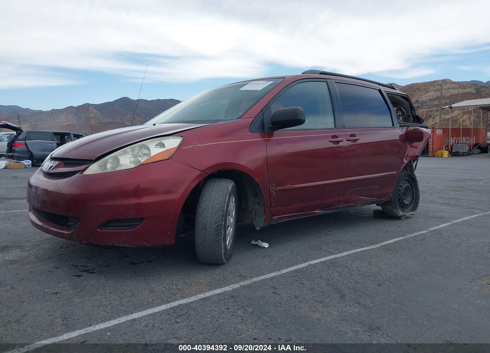 2007 TOYOTA SIENNA VIN: 5TDZK23C07S083620
