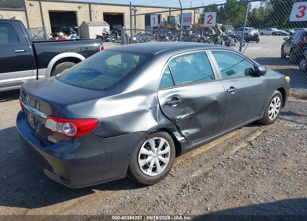 2012 TOYOTA COROLLA L VIN: 2T1BU4EE6CC862108