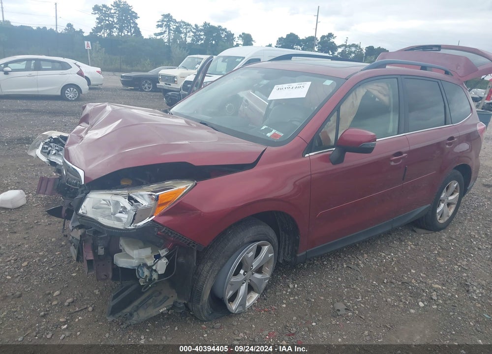 2014 SUBARU FORESTER 2.5I TOURING VIN: JF2SJAPC9EH474762