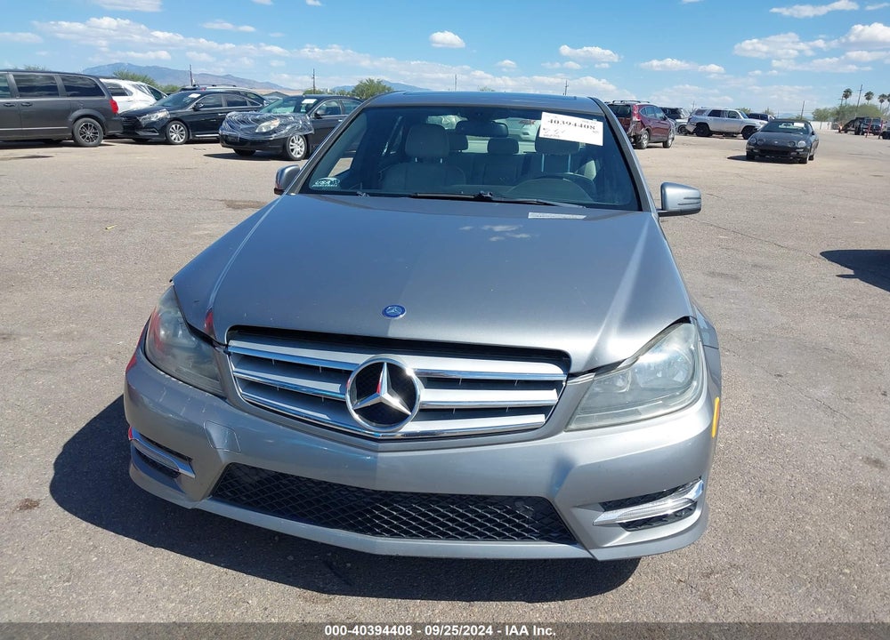 2012 MERCEDES-BENZ C 250 LUXURY/SPORT VIN: WDDGF4HB6CA621760