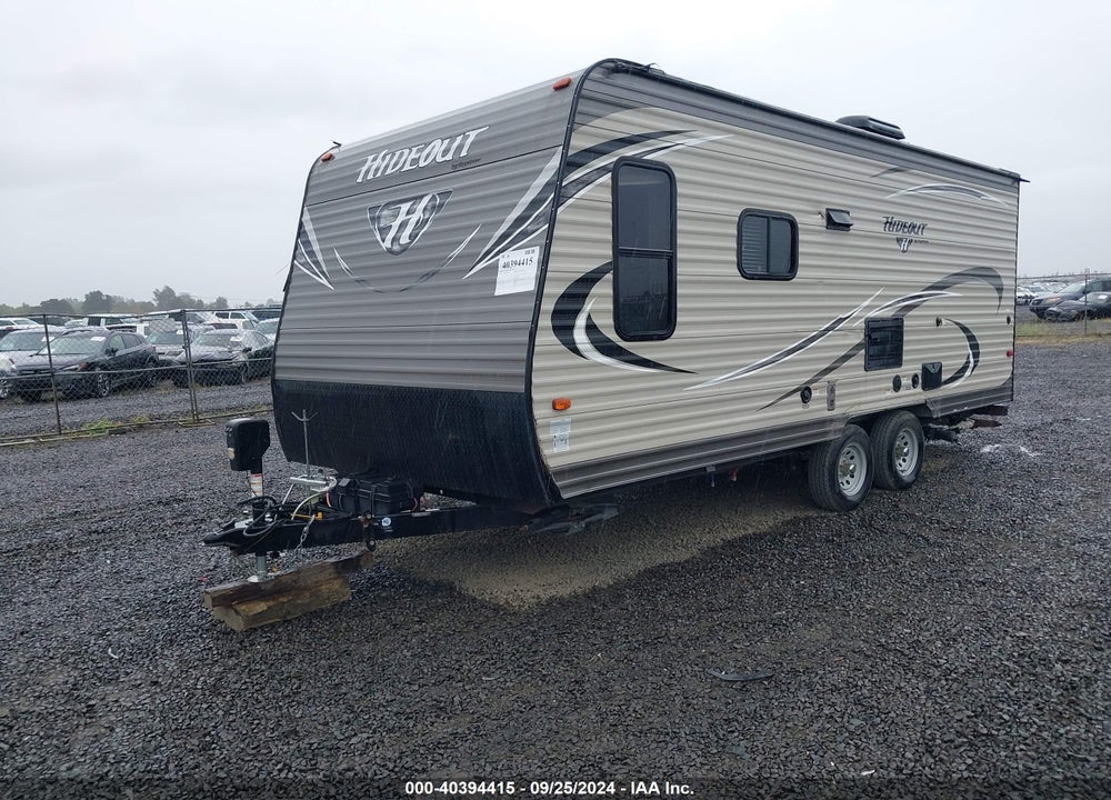2017 KEYSTONE HIDEOUT M27DBS VIN: 4YDT19F27HN203051