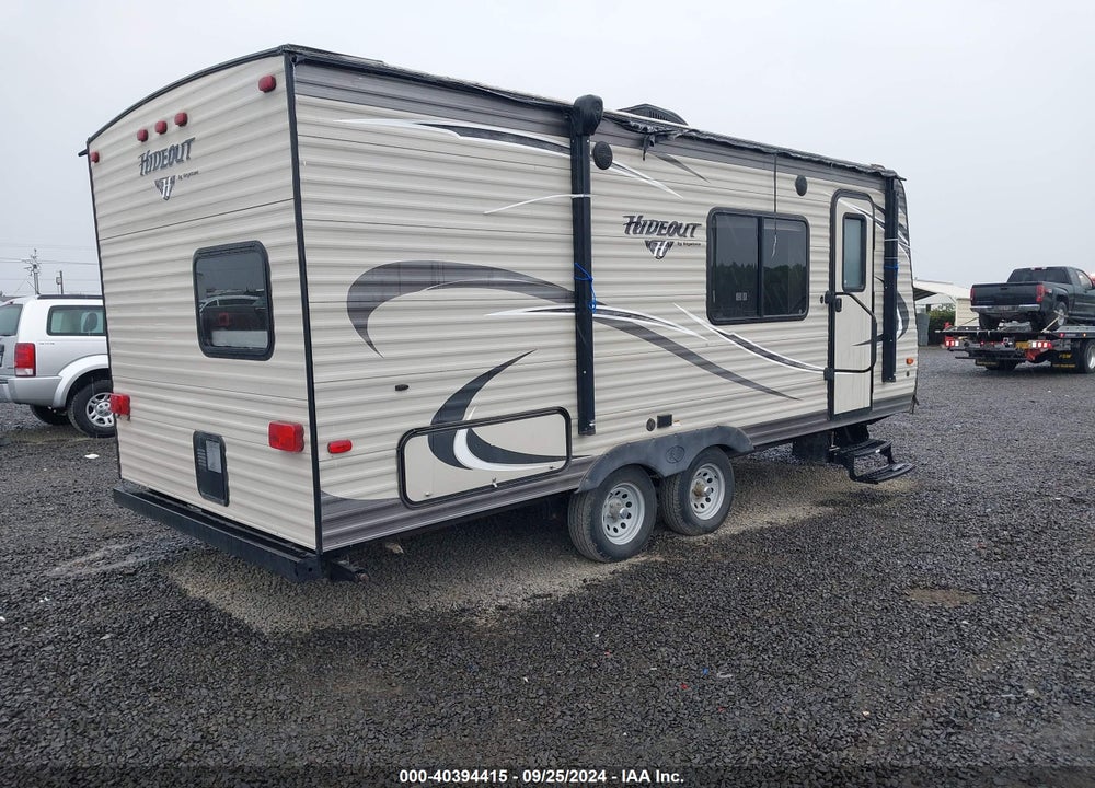 2017 KEYSTONE HIDEOUT M27DBS VIN: 4YDT19F27HN203051