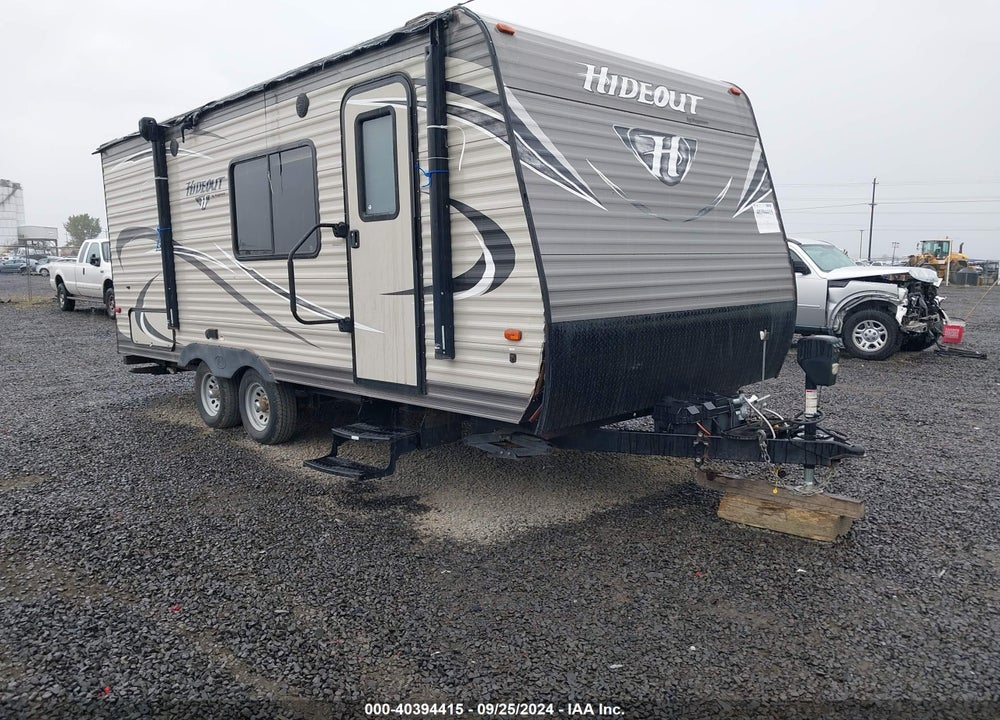 2017 KEYSTONE HIDEOUT M27DBS VIN: 4YDT19F27HN203051