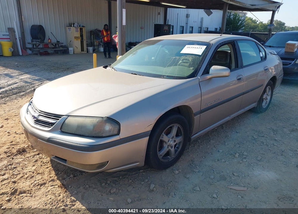 2003 CHEVROLET IMPALA LS VIN: 2G1WH52K939379002