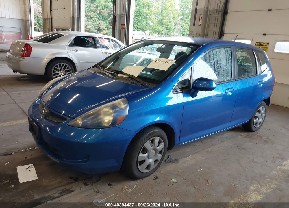 2008 HONDA FIT VIN: JHMGD37478S031094